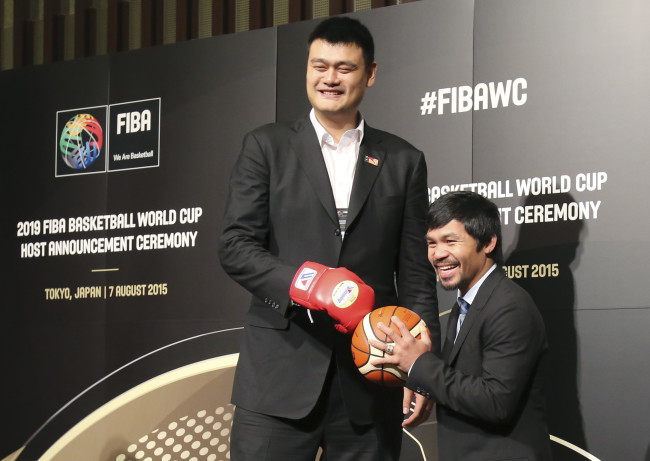 Yao Ming, Emmanuel Pacquiao