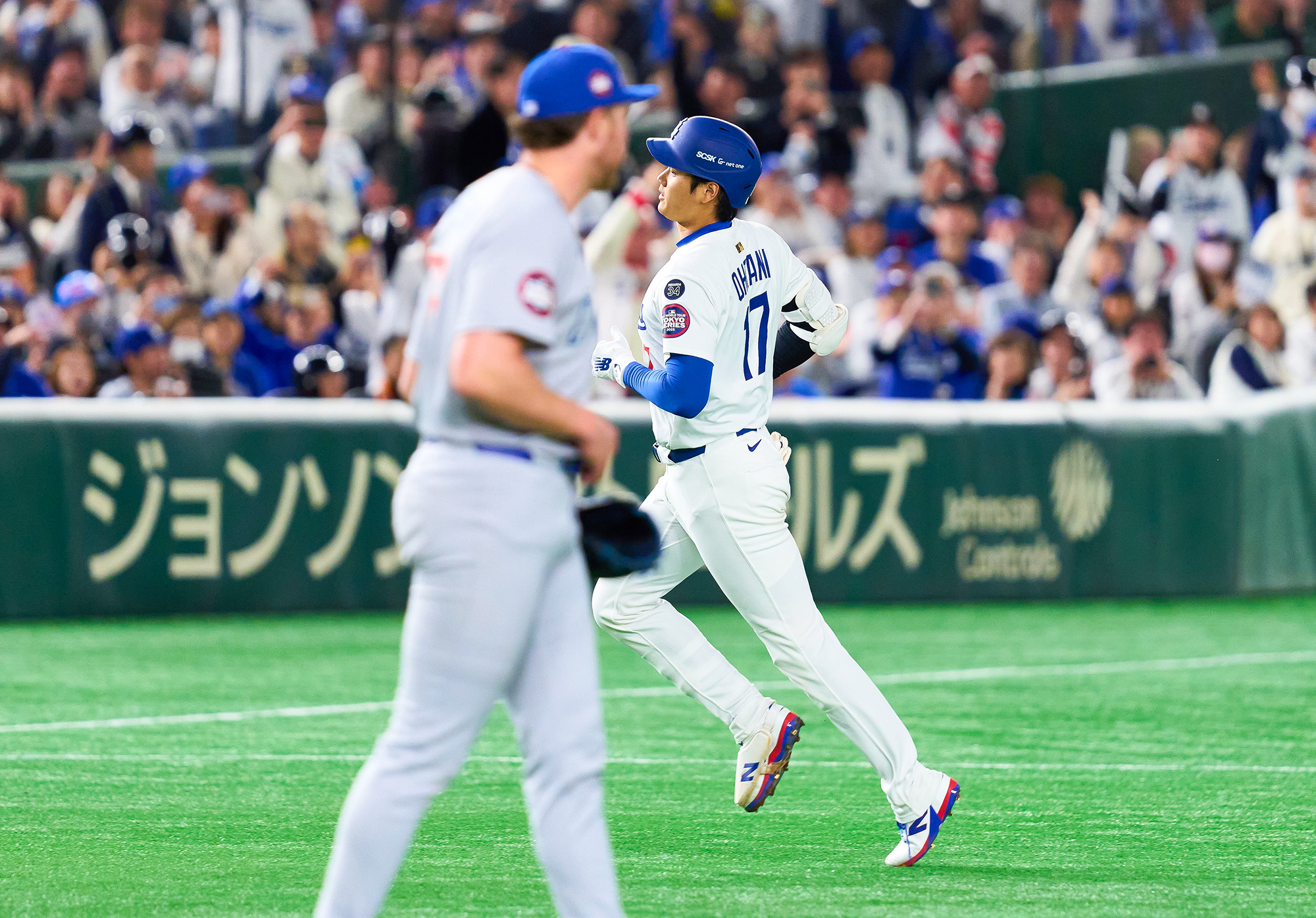 洛杉磯道奇大谷翔平擊出陽春全壘打
